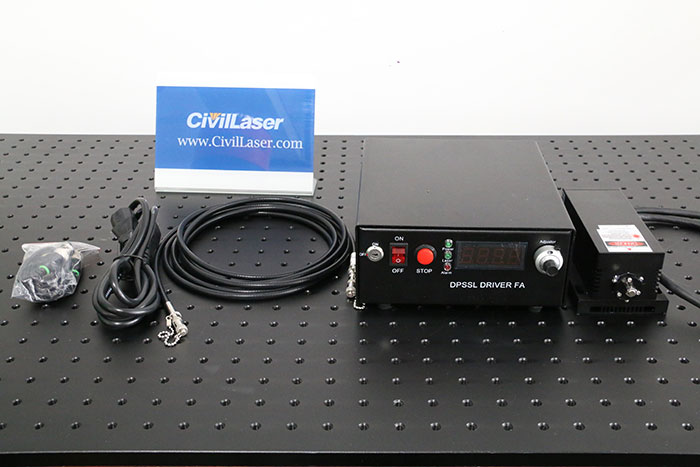 355nm 10mW Fiber Coupled Laser Ultra-Violet Pulsed laser Source